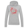 Ladies Hooded Sweatshirt by AWD Thumbnail
